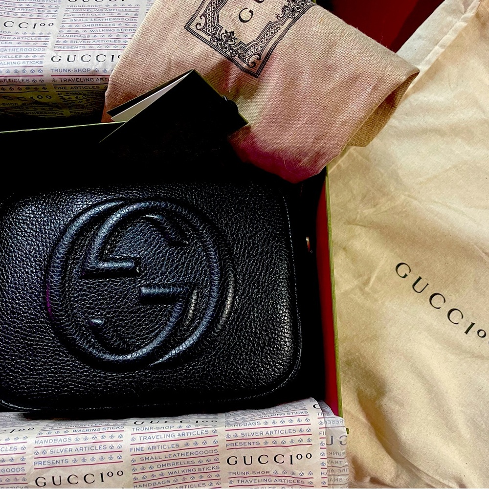 Authentic Gucci Soho Disco Crossbody
